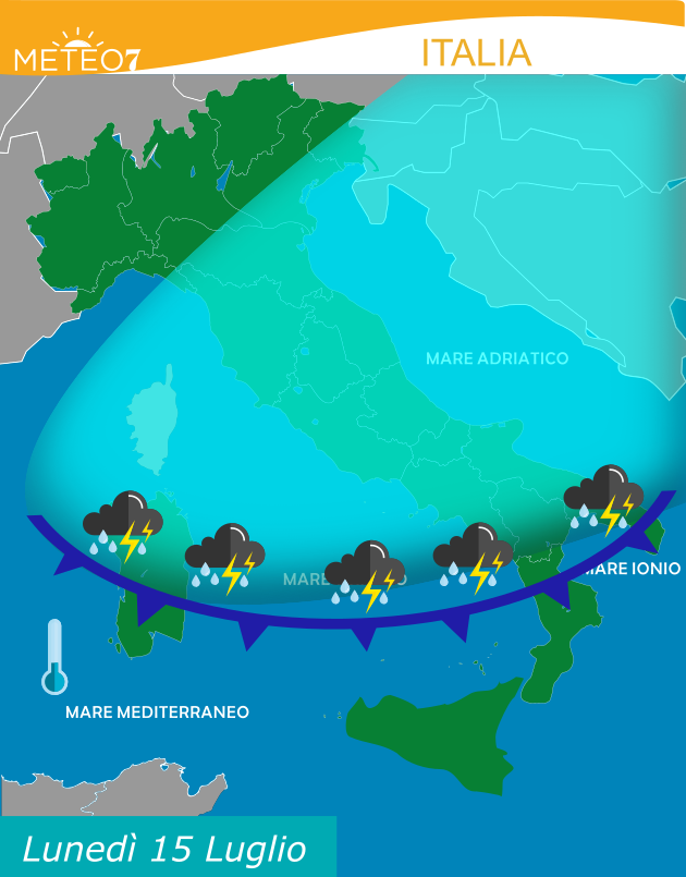 METEO: Fresco E Forti TEMPORALI Nei Prossimi GIORNI! - Meteo7