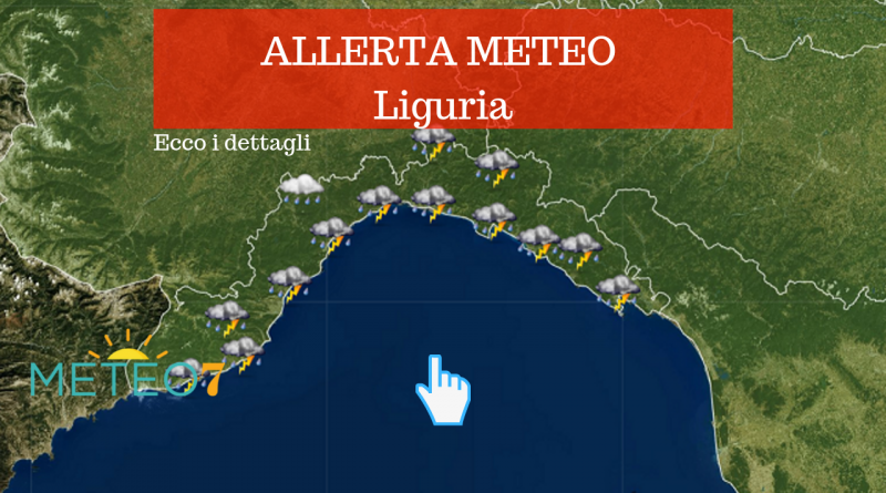 METEO Liguria: ALLERTA Meteo ARANCIONE Per Diverse Città, Ecco Le AREE ...