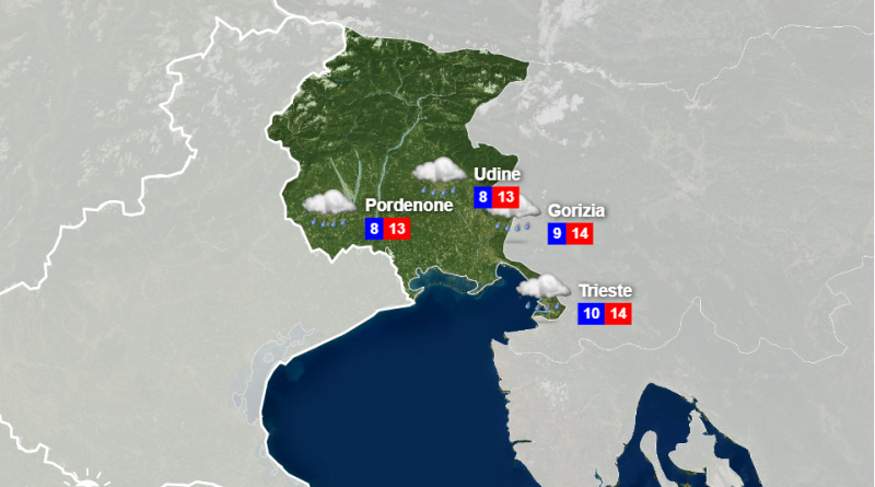 Meteo Friuli Venezia Giulia Allerta Meteo Rossa Per Lunedì