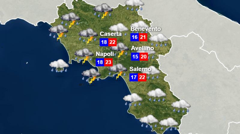 Meteo Campania Domenica 3 Novembre 2019