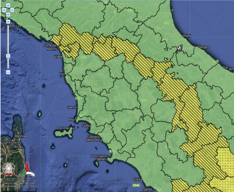 METEO Toscana: ALLERTA METEO Gialla E NEVE Per Venerdì 13 Dicembre 2019 ...