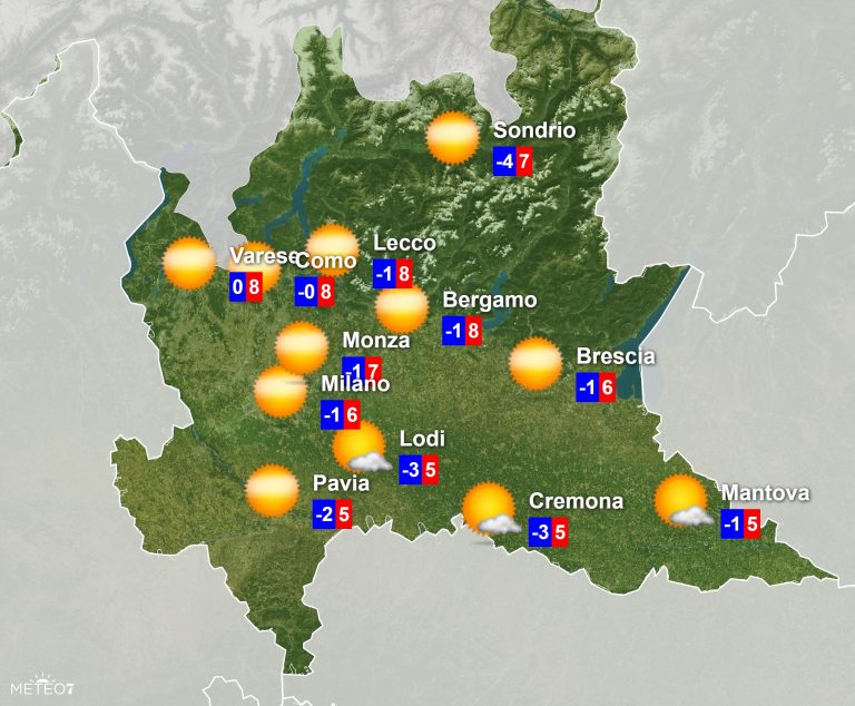 METEO Lombardia: MALTEMPO E NEVE A Quote Pianeggianti Per Venerdì 13 ...